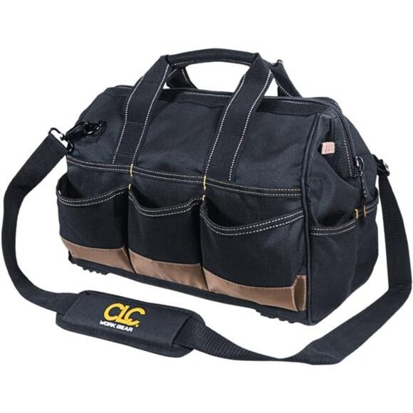 CLC Custom Leathercraft 1534 16 in. Tote Bag with Top Plastic Tray, 23 Pocket - Picture 3 of 5